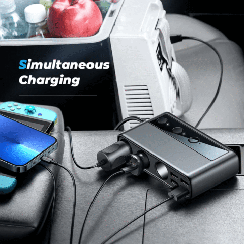 Joyroom Fast Car Charger 3-In-1
