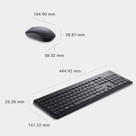 Keyboard & Mouse Dell KM5221W